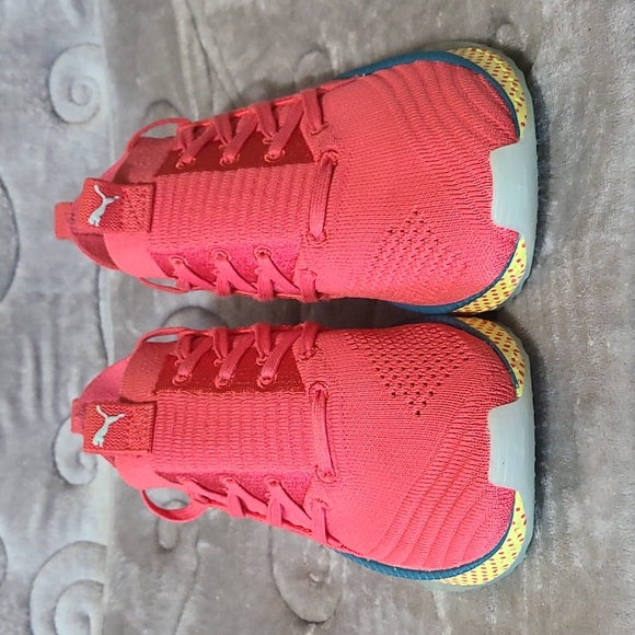 Kids Puma Evo Knit Ignite Shade Tree - Picture 1 of 4